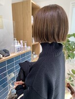 オーシャン(Ocean)&nbsp;［Ocean Hair&Life水田成美］トレンド切りっぱなしボブ/ベージュ