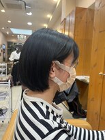ヘアーアンドメイク エクリ 不動前店(Hair&Make equri)&nbsp;【目黒不動前】耳掛けショート・ショートカット