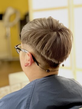 トランクサロンカッパード 控えめツーブロック