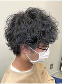 波巻きマッシュウルフ/ツイストスパイラルパーマ/プードル/池袋