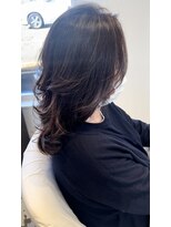 ヘアーデェカラー(hair de KOLOR) 【つくば】白髪ぼかし×コントラストハイライト