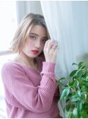 外国人風かきあげストレートby premier models☆