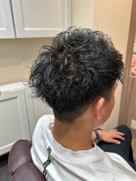 ヘアーズロー(hair's LOWE) 【 hair's LOWE 】メンズパーマ/ツーブロック/刈り上げ/黒髪