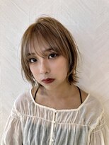 ロンド ストラーダ 心斎橋(Lond strada) マチルダボブ×インナーグレージュ【髪質改善/縮毛矯正】