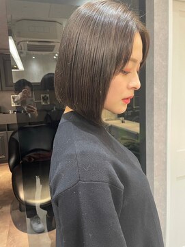 ロンドソレイユ 池袋(Lond soleil) ショート/ボブ/レイヤーカット/グレーベージュ/髪質改善[池袋]