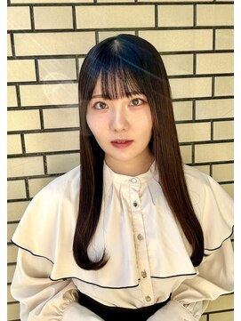 プリンシペ(PRINCIPE) ロング髪質改善ワンカールスタイル