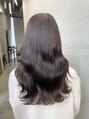 ジーナ 池袋(Zina) 艶々なラベンダーカラー♪黄色く色落ちしたくない方おすすめです
