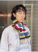 ウェーブボブ/ユニセックスヘア