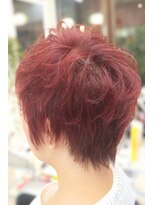 ヘアースタジオ ジェイワン(hair studio J ONE) 30代40代50代60代　白髪ぼかし　ブリーチ無し　ピンク系カラー