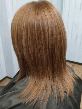 ミリヘアー(mirihair) 垢抜けブリーチオンカラー