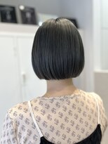 シュク 高円寺(SYUK)&nbsp;切りっぱなしボブ/ミニボブ/グレージュ【SYUK 高円寺 中野】