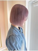 ピンクグレージュ