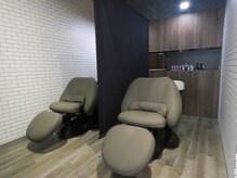 プライムボックス(Prime Box)の雰囲気（間接照明とYUMEスウィートのシャンプー台。極上の寝心地をぜひ…）