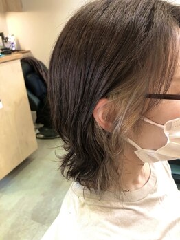 ヘアーアトレ(hair attrait)の写真/【ダメージは最小限◎】人気のハイトーンカラーもケアブリーチでダメージを最小限☆"なりたい"を叶える♪