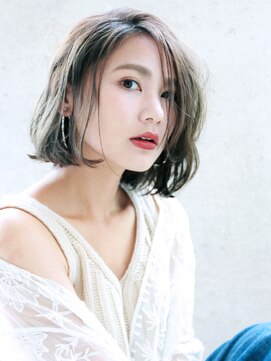 ヘアーアンドメイク シーク 吉祥寺(HAIR&MAKE SeeK) 【seek吉祥寺】『ウェーブボブ』×『アディクシーサファイア』