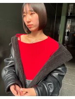 ガリカ 大名(Gallica)&nbsp;首元のラインもすっきりみえる大人のボブ