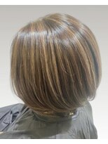 リープスアドレ 都島店(LEAPS adore)&nbsp;ハイライトボブスタイル