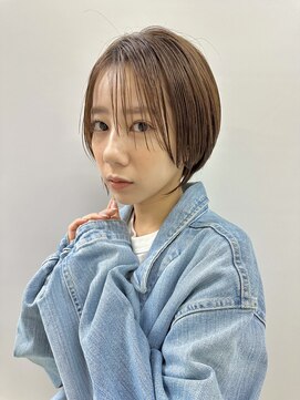 ミィ 浦和(mee) 黒髪/ボブルフ/ネビージュ/小顔/ワンレン/浦和/髪質改善/前髪