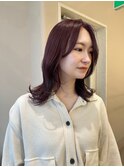 くびれミディ×菫パープル