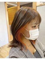 ハンチ(hunch) 可愛いインナーカラー