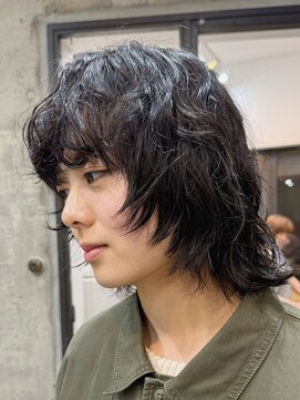 ナループロアオハナ(Nalu pu loa ohana) ウルフパーマ/パーマ/ウルフ/レイヤーパーマ/表参道/原宿