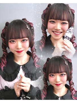 レボル(REVOL) 立体リボンツインテール☆推し活オタ活推しヘアセットヘアメイク