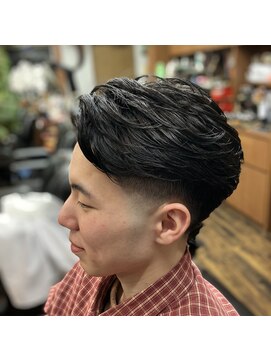 バックボーンバーバー 立川北口店(BACK.BONE.BARBER) テーパーフェードスタイル