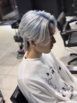 アウル 心斎橋(owl)&nbsp;センターパート/バレイヤージュ/ダブルカラー/ブリーチ/カラー