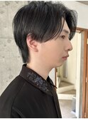 メンズカット センターパート 韓国風スタイル 岐阜美容院