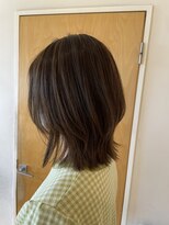 オーガニックエコ 川越(organic+eco)&nbsp;大人かわいいミディアムレイヤー×ローライトカラー