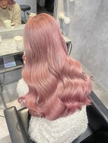 ミミー(mimiiy)&nbsp;ピンク/ハイトーン/中崎町美容室