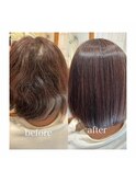 美髪改善ストレートエステボブ
