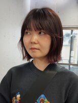 タロ(TALO)&nbsp;【TALO】ボブとボルドーカラー