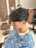 【進藤担当】フェザーカット＋カラー￥7500
