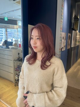 コワファースト 大分(COIFF1RST) ハイトーン！ピンクグレージュカラー