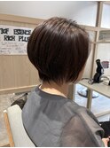 前下がりボブ