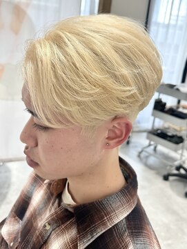 メンズ ラ ジェム(men's la gemme) メンズハイトーンベージュカラーブロンドカラー