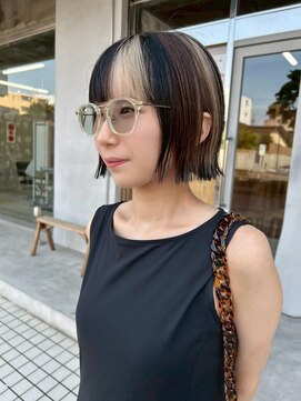 イン(in.) デザインカラー/セクションカラー／タッセルボブ