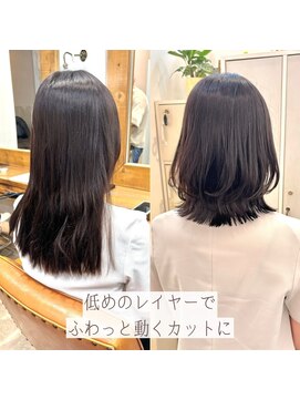 ニューラインギンザ(New-Line 銀座) 鎖骨ミディアム【中野莉子】