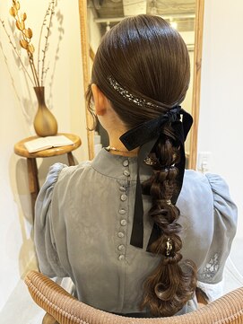 アトムテ(atomte) タイトの編み下ろしアレンジ*