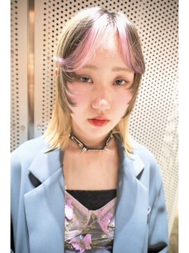 キジ(KIJI) フェイスレイヤー/ハイトーン/デザインカラー/ペールピンク