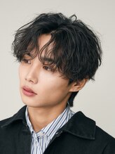 《*シャドウパーマのスタイリングのしやすさ*》自然体でも好印象を与えるスタイルに＊[メンズサロン/眉毛]