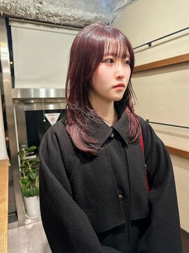 アリスバイアフロート 自由が丘(ALICe by AFLOAT) ワンカールレイヤー／ボルドカラー【自由が丘】