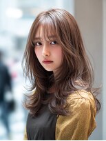 ダル 渋谷/表参道(DAL.)&nbsp;レイヤーカット髪質改善カラー透明感カラー顔まわりカット