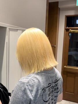 ソワ 錦糸町(soi) 抜きっぱなしブロンド/ブリーチ/ケアブリーチ/錦糸町/押上