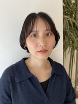 エクリ シセイドウ 麻布十番店(equri×SHISEIDO)&nbsp;【麻布十番】大人の丸みショートスタイル