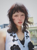 ユルクメゾンシティ 名古屋(JURK MAISON CITY) 名古屋/ダークパープル/ナチュラルショート/ミルクブラウン/夏