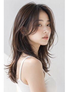 オアシスアヴェダ ザ・ペニンシュラ東京(OASIS AVEDA) セミロング・暗髪ロング・レイヤー・銀座日比谷有楽町20代30代