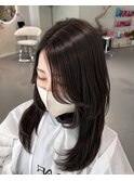 小顔くびれレイヤー|乾かすだけでまとまる大人ヘア