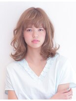 ペレ(pele) 【自由が丘pele】リラックスミディ・外国人風・パールグレージュ